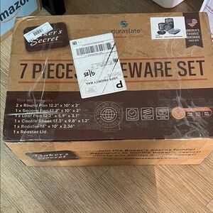 Baker's Secret 7 Piece Bakeware Set